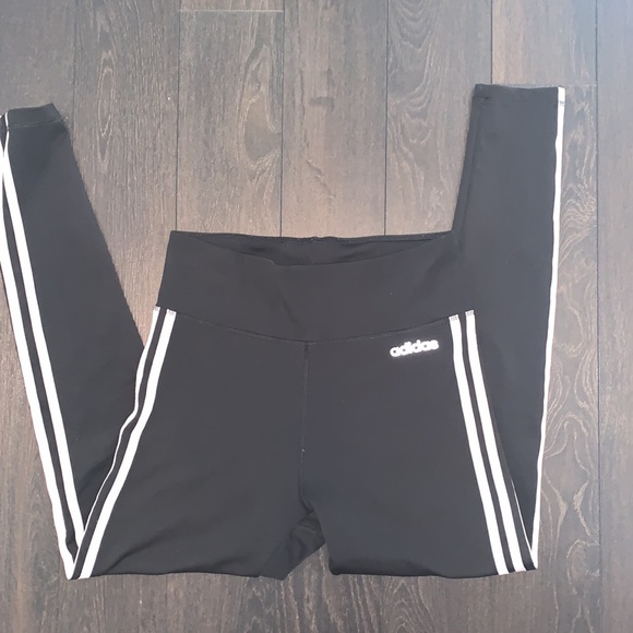 Adidas high waisted 3 stripes classic leggings - Picture 6 of 8